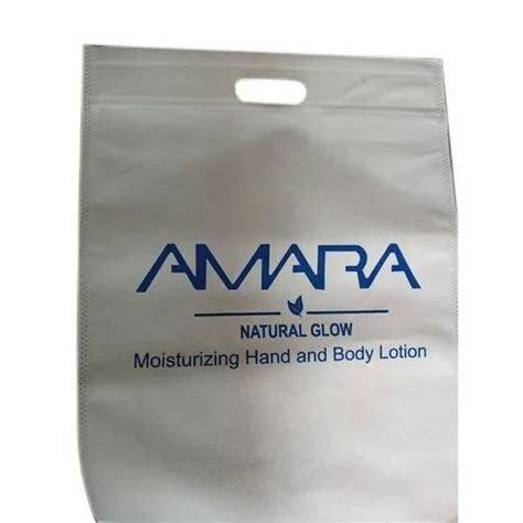 Non Woven Printed White D Cut Carry Bags Capacity 1 To 5 Kg At Rs 120