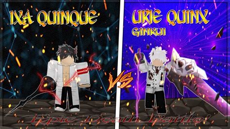 Urie Quinx Vs Ixa Quinque Toxic Ixa Is Back Epic Death Battle 1v1 Ro Ghoul Youtube