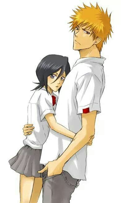 Love This Couple Ichigo E Rukia Anime Ilustrações