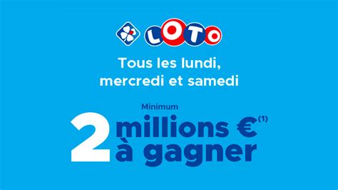 Loto FDJ Tentez De Remporter 2 Millions Deuros Ce Samedi Soir