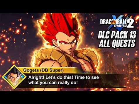 ALL NEW DLC PACK 13 QUESTS Dragon Ball Xenoverse 2 Legendary Pack