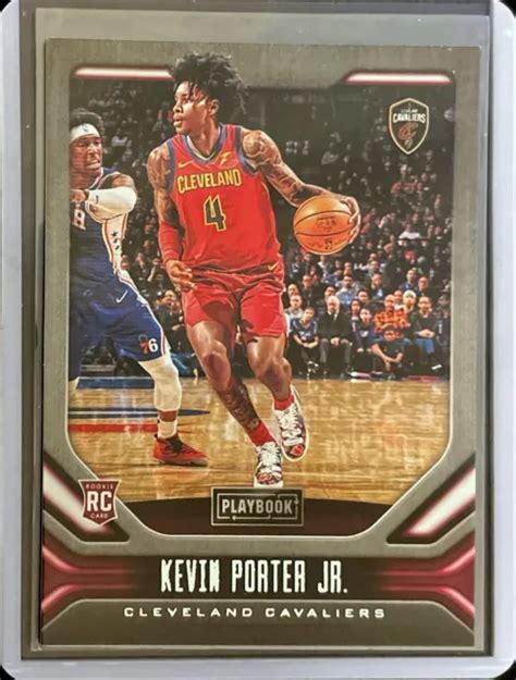 Kevin Porter Jr Panini Playbook Basketball Rookie Eur