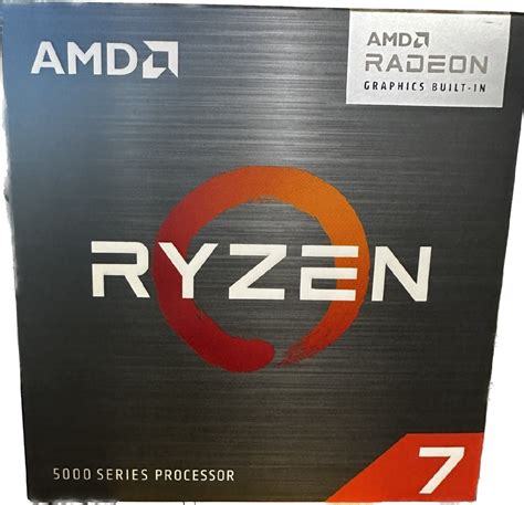 【未使用】amd Ryzen 7 5700g With Wraith Stealth Cooler 38ghz 8コア 16スレッド 72mb100 100000263box