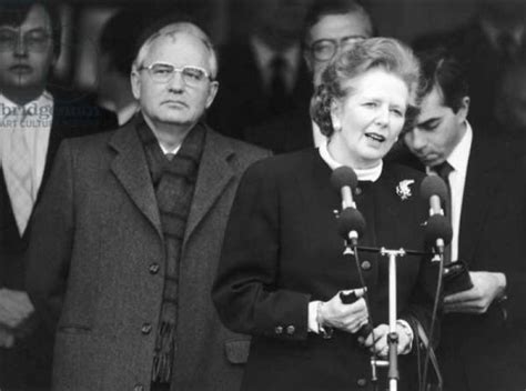 Mikhail Gorbaciov E Margaret Thatcher Dago Fotogallery