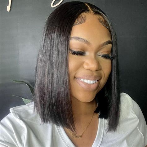 Wear Go Pre Cut Lace GluelessStraight Bob Wig Recool Hair