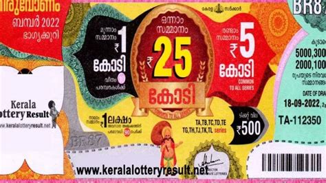 Thiruvonam Bumper 2023 Kerala Lottery Department Launch Today Check