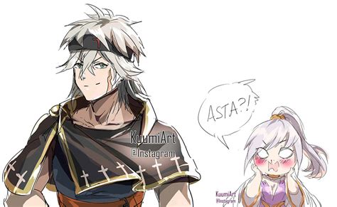 Older Asta by KuumiArt (with bonus Older Noelle) : r/BlackClover