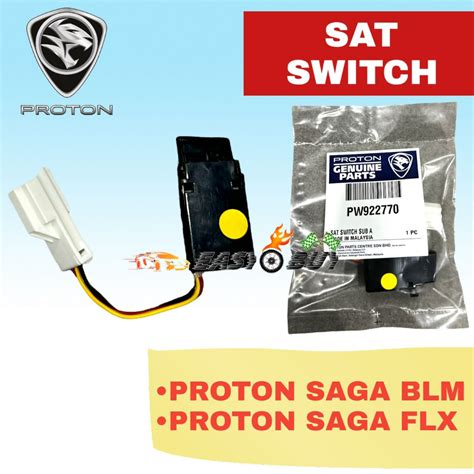 100 PROTON SAGA BLM FLX GEAR LEVER CONTROL SAT SWITCH 100 ORIGINAL