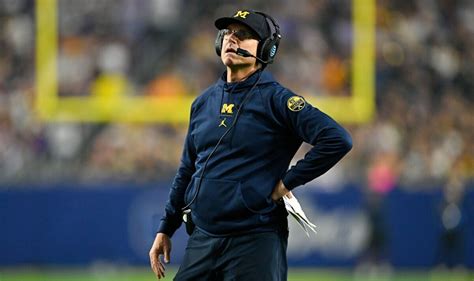 Jim Harbaugh Suspension Michigan Wolverines Investigation Explained Football Sports Daily