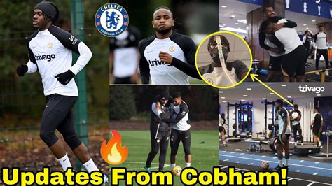 Chelsea Training Today Latest Updates On Nkunku Lavia Colwill