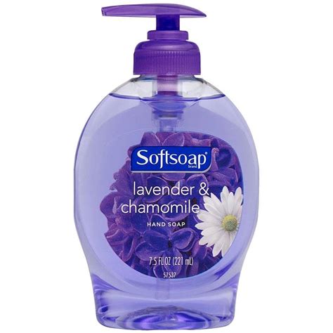 Softsoap Oz Lavender And Cham Hand Soap The Home Depot