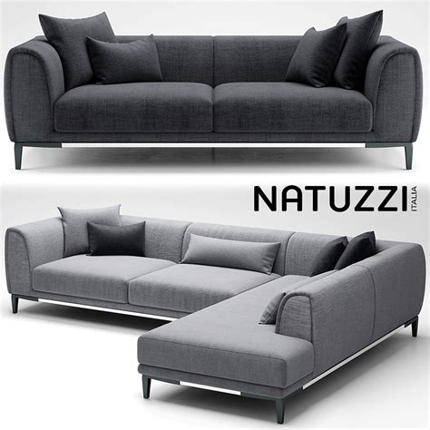 3d Sofa Natuzzi Trevi Model