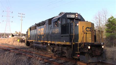 Full Hd 60fps Conrail Shared Assets Sa31 On The Southern Secondary 4