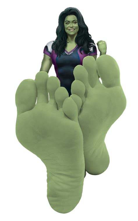 Jennifer Walters/She-Hulk's Feet by BillyBonko on DeviantArt