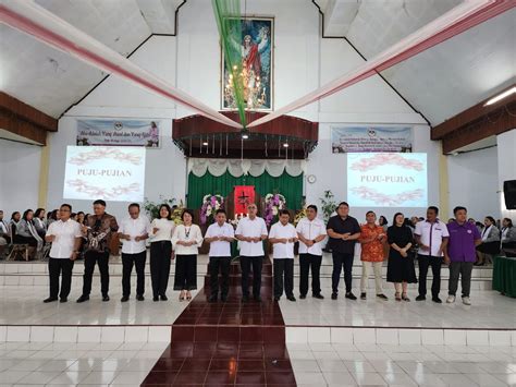 Panitia Perkemahan Karya Pemuda Gereja Tahun 2023 Dilantik Ini Pesan