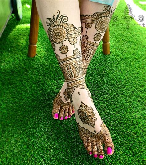 Prettiest Foot Mehndi Designs For Every Kind Of Bride