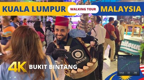 KUALA LUMPUR NIGHTLIFE Bukit Bintang WALK 2023 4k YouTube