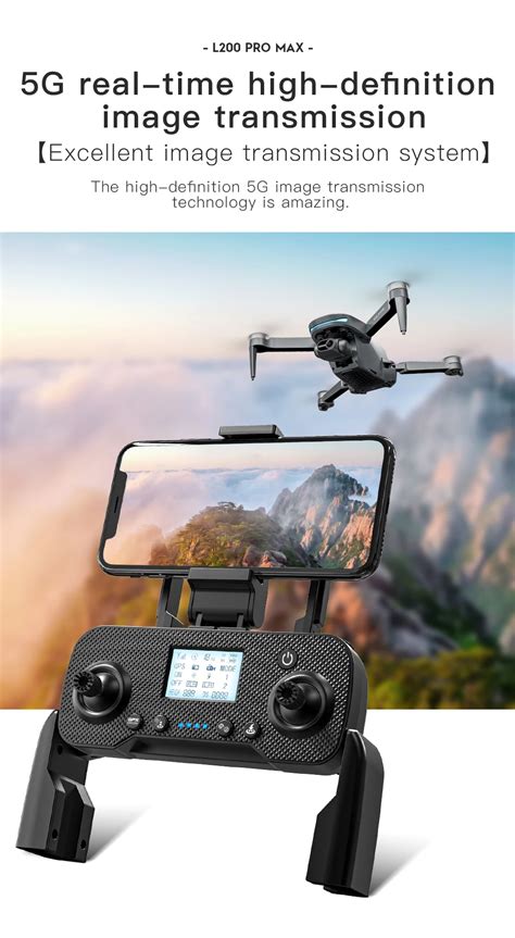 Lyzrc L200 Pro Max Drone Gps Drone 4k Profesional 2 Axis Gimbal Dual