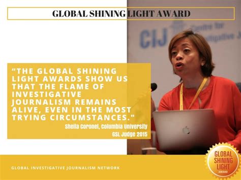 Global Shining Light Award Submissions Open Global Investigative