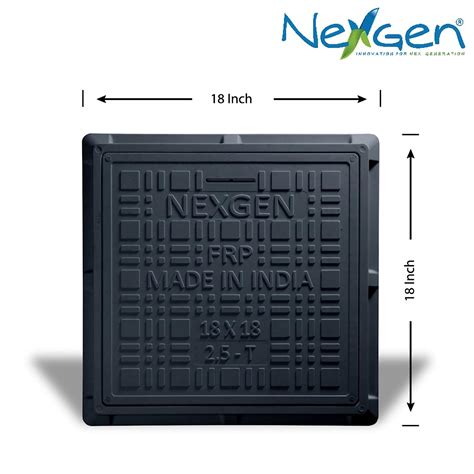 Nexgen Fiber Reinforced Polymer Frp Tons Capacity Manhole Cover