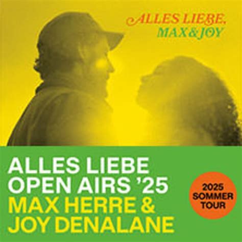 Max Herre Joy Denalane Alles Liebe Open Airs Tettnang