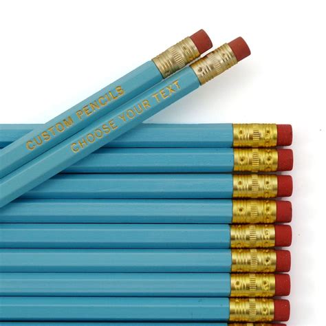 Personalized Pencils Custom Pencils Engraved Pencils - Etsy