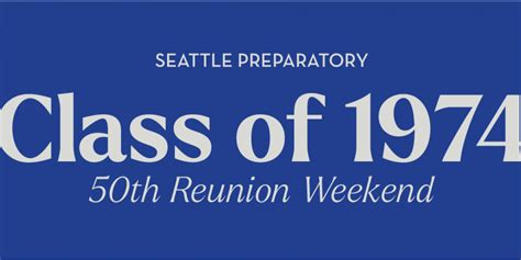 Seattle Prep Class Of 74 50th Year Reunion MyEvent