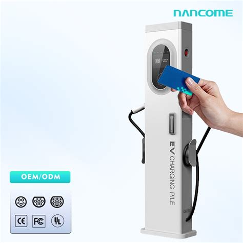 Nancome New Energy Kw A Floor Mounted Ac Ev Car Charging Station