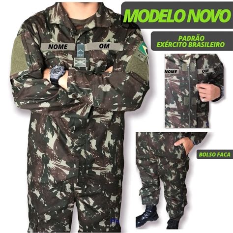 Fardamento Militar Camuflada Novo Modelo