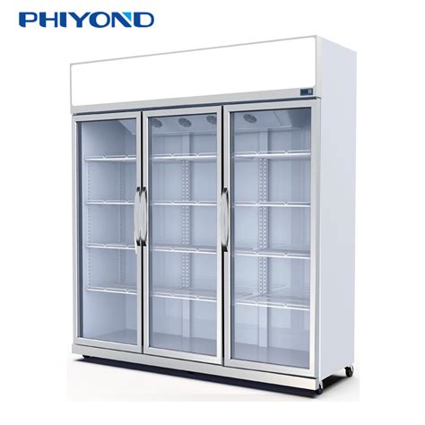 Phiyond Lsc 1676 1477l Three Door Upright Air Cooling Wine And Beverage Coolers Beverage Cooler