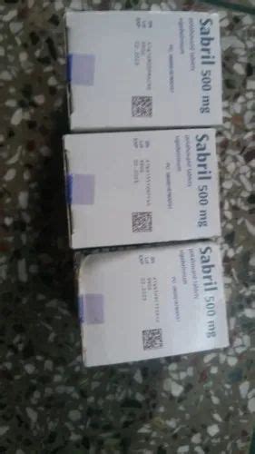 Vigabatrin Original Sabril Tab Mcg Mg X At Rs Stripe