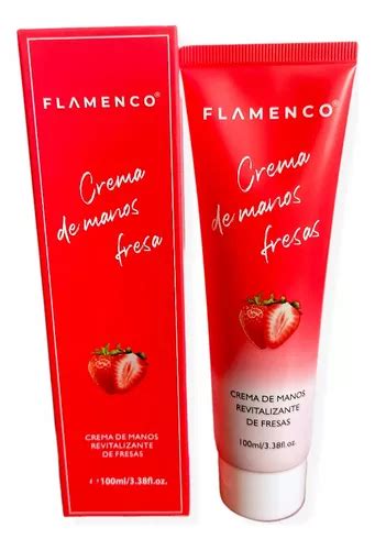 Crema Hidratante Para Manos Escencia Fresas Flamenco Ml Cuotas Sin