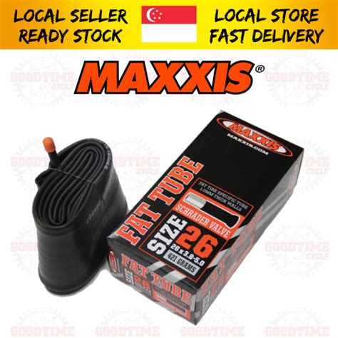 Maxxis 26x38 50 Fat Bike Tire Inner Tube Schrader Valve Av 26inch