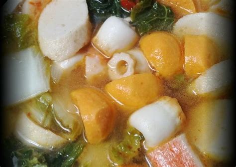 Resep Suki Seafood Kuah Tomyum Oleh Windha Restidhini Cookpad