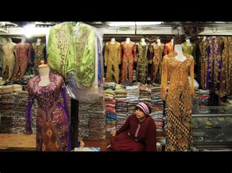 Pasar Grosir Batik Setono Pekalongan Pusat Baju Batik Termurah YouTube