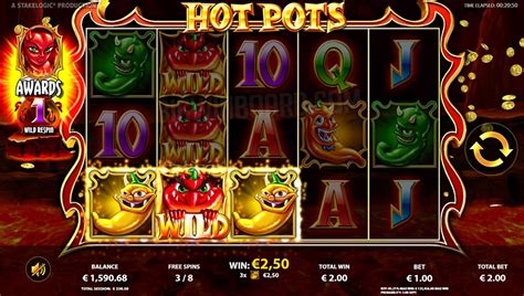 Hot Pots Stakelogic Slot Review Demo