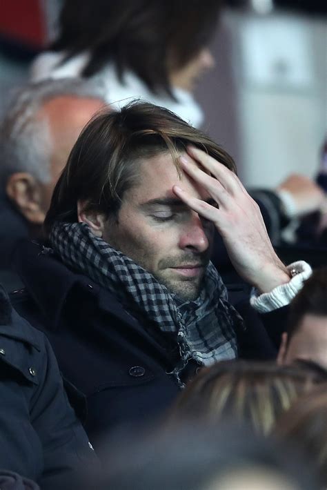 Photo Camille Lacourt People Au Match De Ligue Des Champions Psg