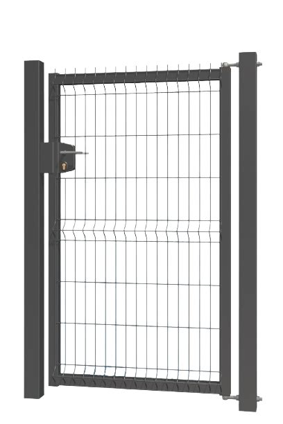 Furtka 3D 100x153 Cm Lewa Ocynk 6005 Komplet BETAFENCE BETAFENCE