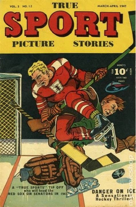 Hockey Comics True Sport Picture Stories 1947 Hockeygods