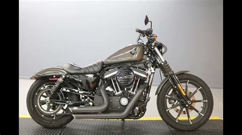 Used 2019 Harley Davidson Iron 883 Sportster Cruiser Xl883n In Industrial Gray Color For Sale