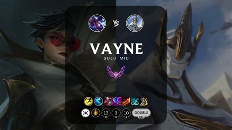 Vayne Mid Vs Galio Kr Master Patch Youtube