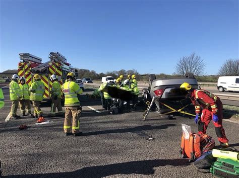 Air Ambulance Called As M6 Northbound From Preston Shut Blog Preston