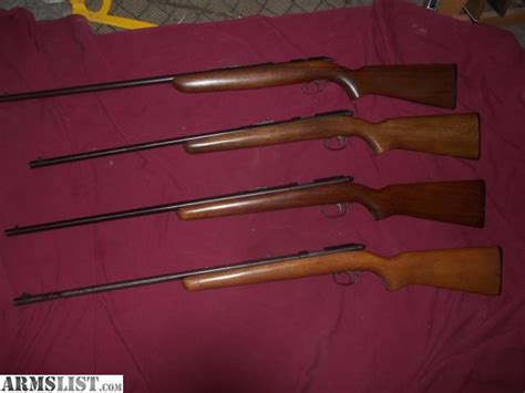 Armslist For Sale 4 Vintage Remington 22 Single Shot Rifles 500 All