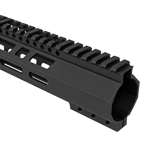 18 AR10 Lightweight Low Profile D END Full Top Rail MLOK M LOK Free