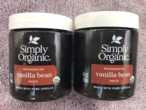 Simply Organic Madagascar Vanilla Bean Paste Two 4 Oz Jars 8 2025 EBay