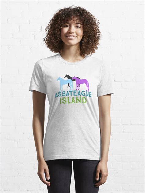 "Assateague Island Wild Horses" T-shirt for Sale by crickmonster ...