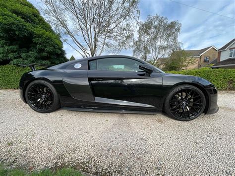 Audi R8 V10 Black On Black Low Mileage Carbon Fiber Body Kit Meduza