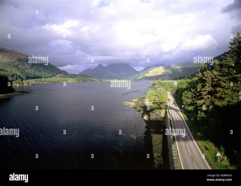 Road to Glencoe, Scotland Stock Photo - Alamy