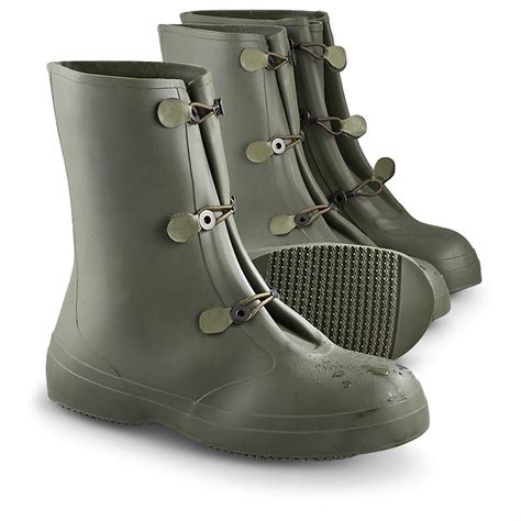 New Mens Us Military Overboots Olive Drab 150244 Winter And Snow