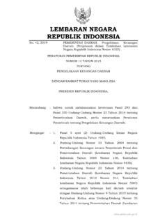 Lembaran Negara Republik Indonesia Peraturan Go Id Lembaran Negara